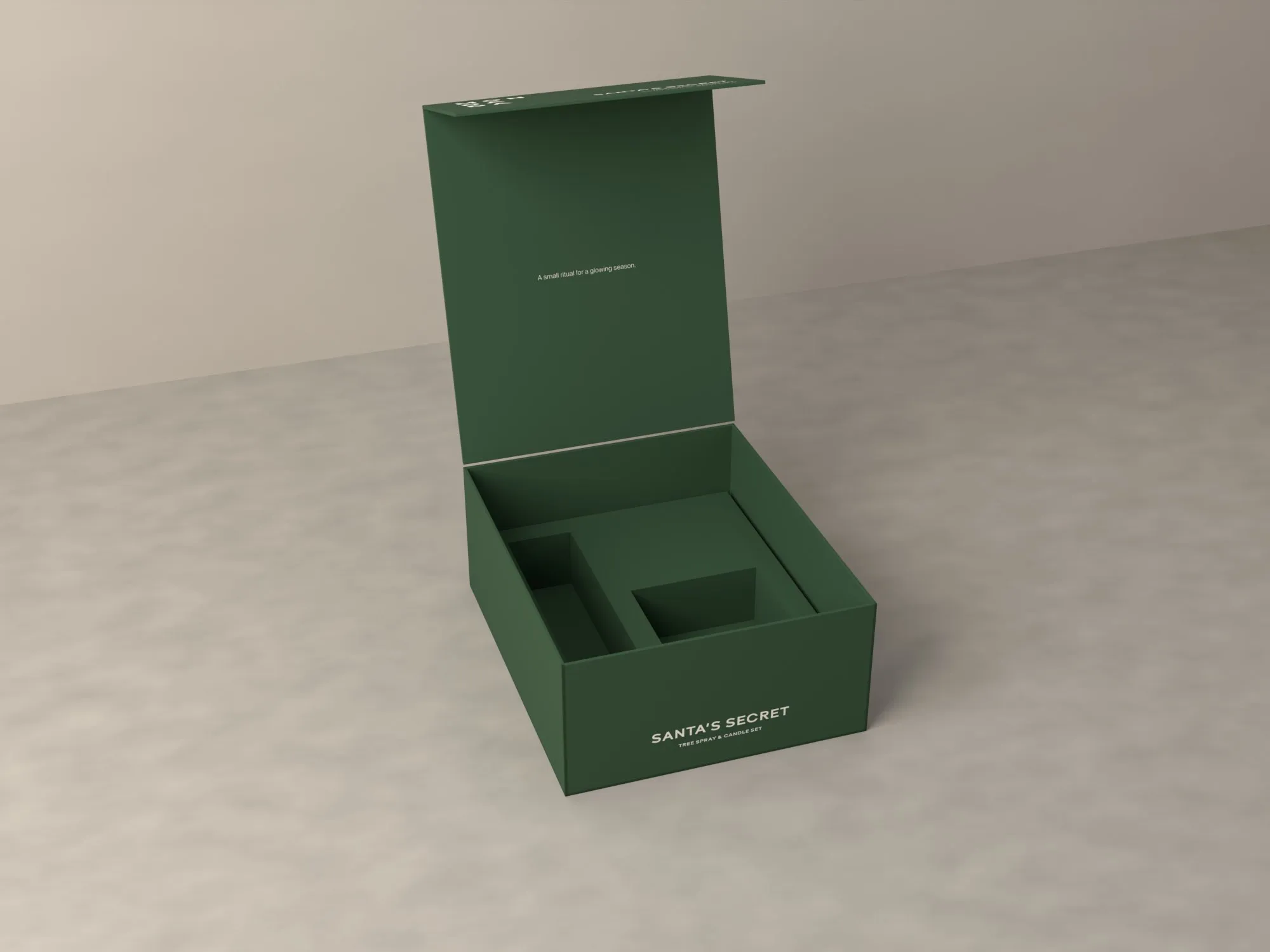 Early Blender render test of the box