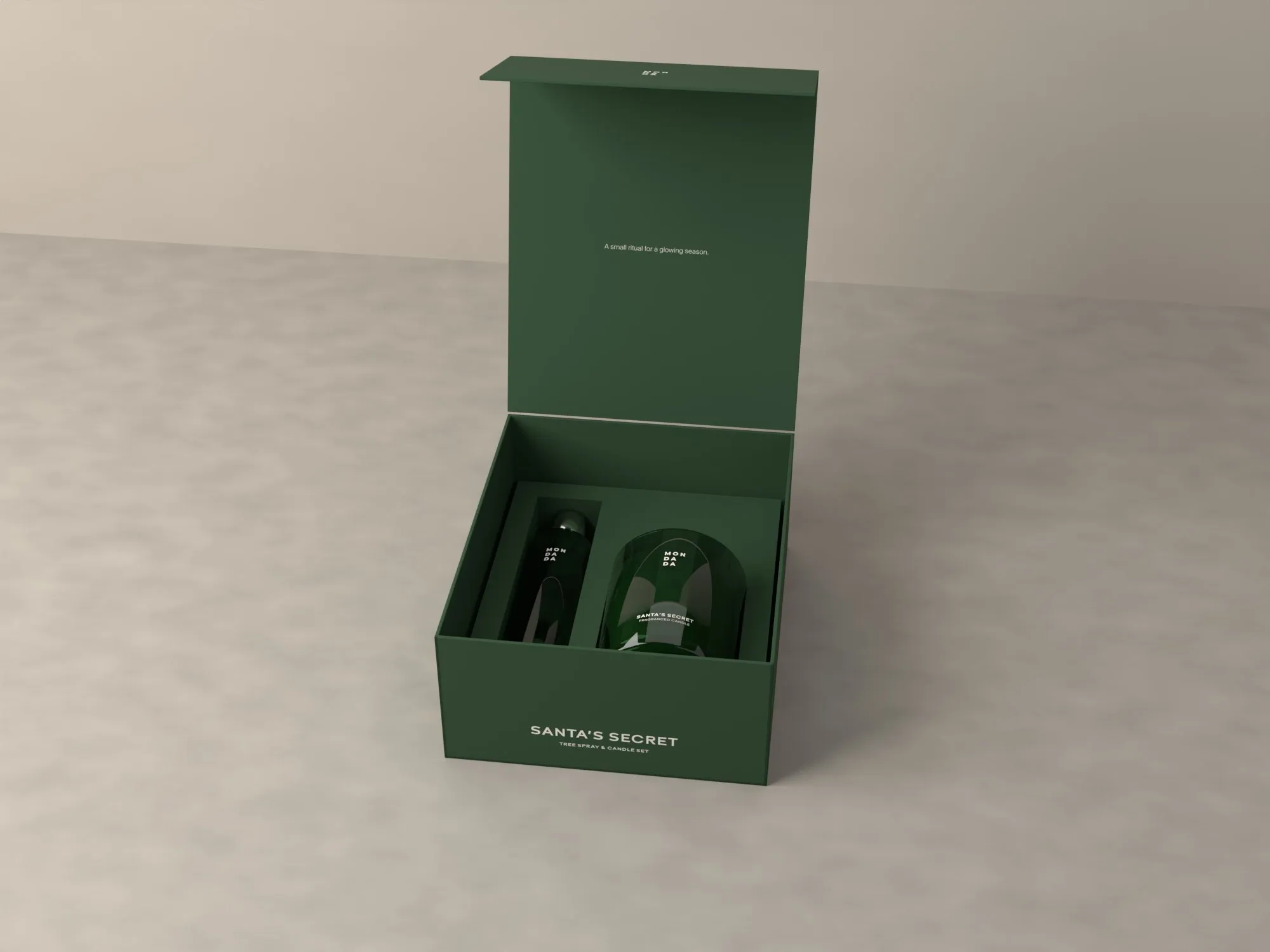 The final gift box, open
