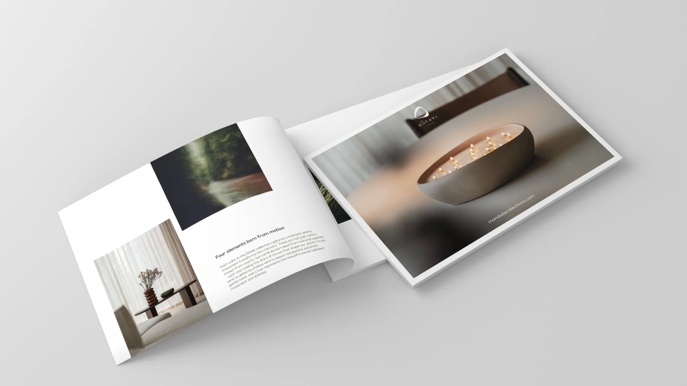 The Doteki catalogue: Four elements born from motion