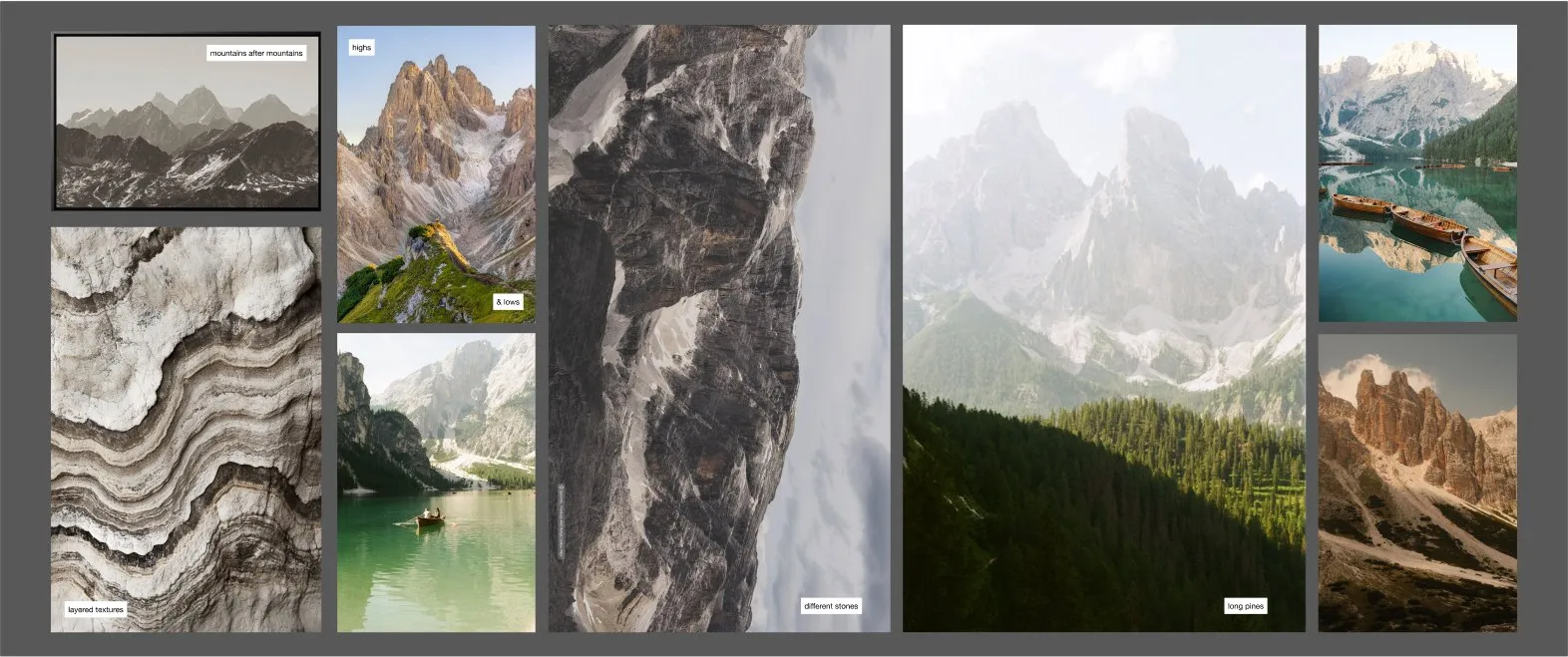 Inspiration board